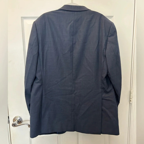 ! Balmain slim fit wool men’s blazer jacket sz 56 - Picture 2 of 8